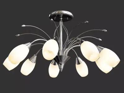 chandelier Eurosvet 22080 Low-poly 3D model