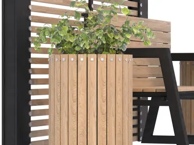 Urban Furniture 08 3D model