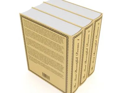 Books Set complete series of 3D model