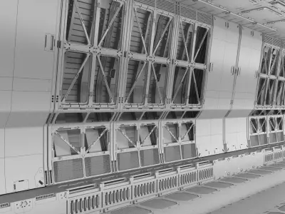 sci-fi set3 max 3D model