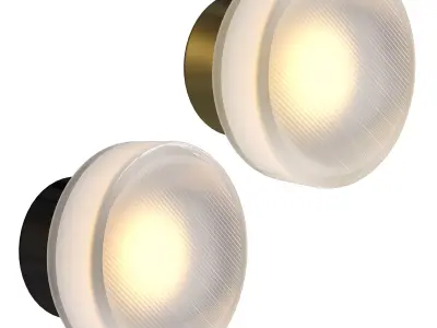 Wall lamp LILO Brass 3D model