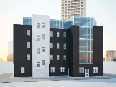 Office building 3D model