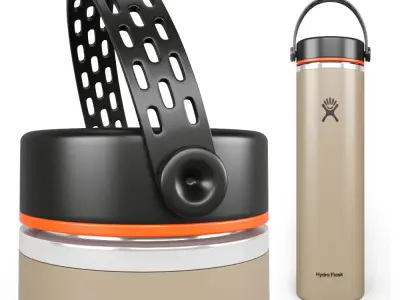 Hydro Flask 24 oz Light Weight Wide Mouth Trail Series 3D model