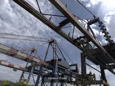 Industrial Collection concrete mixer 3D Model Pack