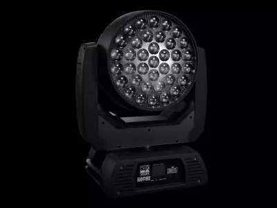 Chauvet Rogue R3X Wash Concert Stage Light 3D Model Low-poly 3D model