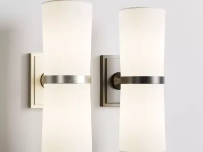 INWOOD SINGLE SCONCE Low-poly 3D model