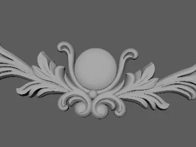 dekor golden ornament 3D model purchase