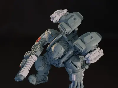 DOMINION SPARTAN JUMPJET MARINE 3D print model