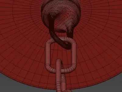 Chandeliers 8 Light Fixtures 3D model