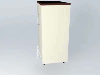 LATERAL CABINET SWING DOOR 900x450x1050mm Free 3D model