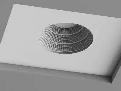 Sforzin Samo T298 Spotlight 3D model