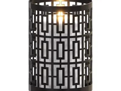 Moroccan Lanterns 02 3D model