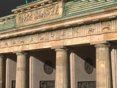 Brandenburg Gate 3D model