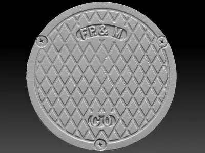 FP and M Utility Cover 3D model