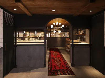 RESTAURANT JAPAN 3D model