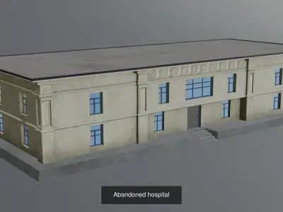 Old Houses 3D Model Pack