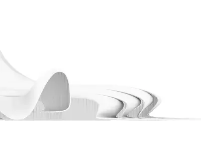 Heydar Aliyev Center 3d Model 3D model