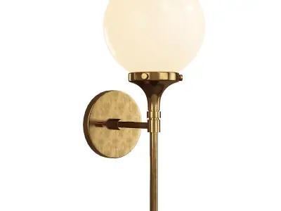 Beverly Hills 1 Light Sconce Low-poly 3D model