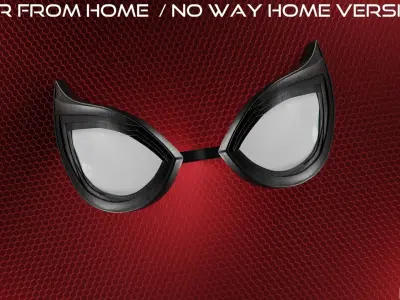 MCU Spider-Man Homecoming Movable Lenses 3D model