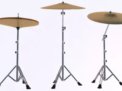 Drum kit 2 3D model