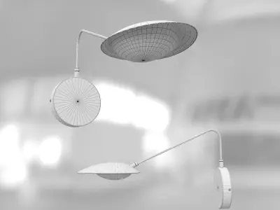 Qnemily Wall Light 3D model