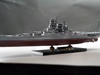 Yamato Class Future Battleship 2030 3Dprinter 3D print model