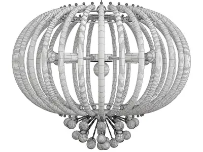 ANTONELLI CHANDELIER Low-poly 3D model