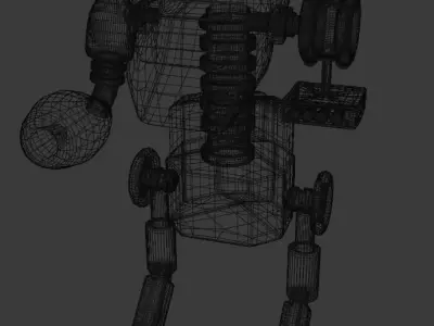 Mech Warrior 3D model buy