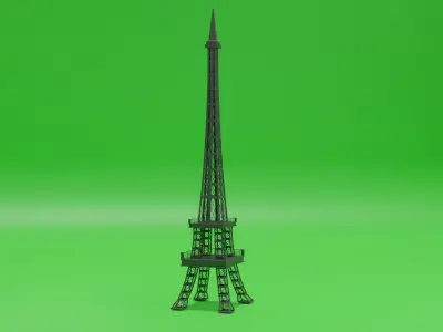 eifle tower  3D model