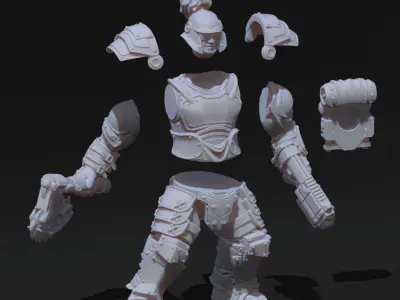 Tempest Legion - MK3 Troops 3D print model