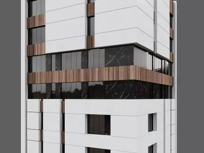 RESIDENTIAL BUILDING NO98 A 3D model