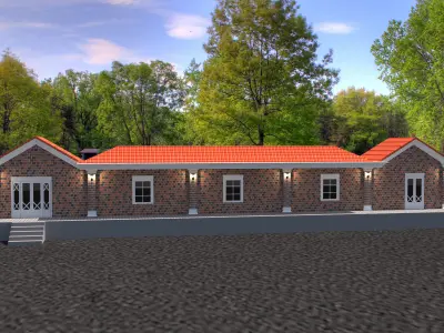 3d house model exterior 3D model