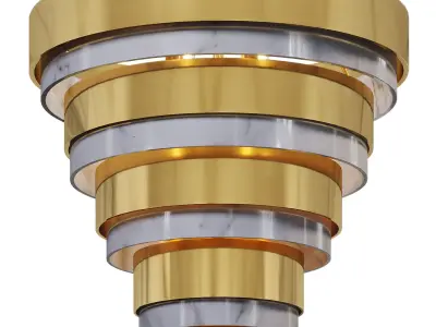 Echelon Chandelier By Lightology 3D model