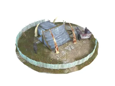 Tent 01 - 29 3D model