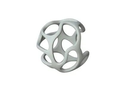 SciFi Cube Object No 39599 Low Poly Shape Texture