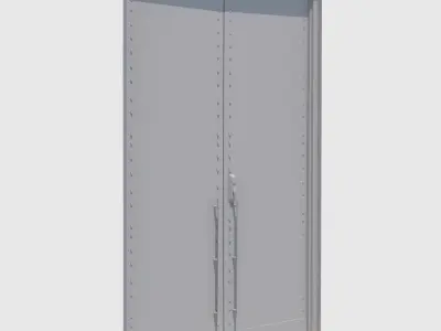 Wooden Door 3D model