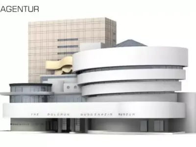 Solomon R Guggenheim Museum 3D model