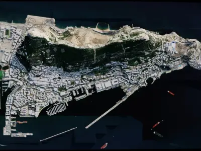 Gibraltar - England 3D model
