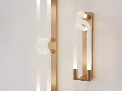 LOOPI WALL SCONCE 3D model