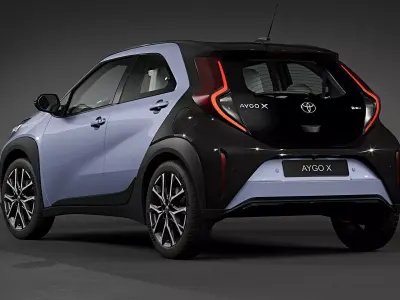 2026 Toyota Aygo X Hybrid Lounge 3D model