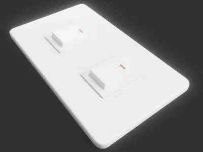 Light Switches 3D model