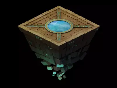 Titan Temple - Shitai 03 3D model