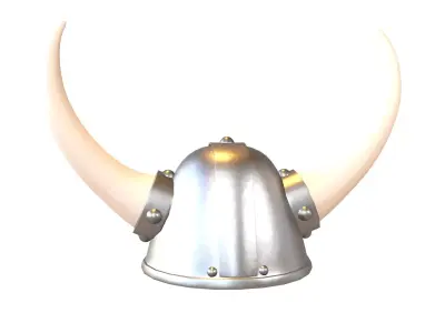 Viking Hat V1 003 Low-poly 3D model