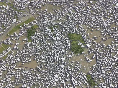 Hebron Low-poly 3D model