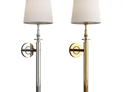 Capri 1 Light Wall Sconce Low-poly 3D model