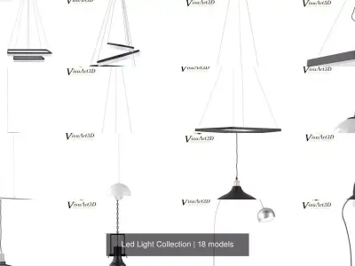 Led Light Collection 3D Model Pack