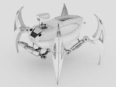 Rim - Main robot from my Graduation Project 3D model