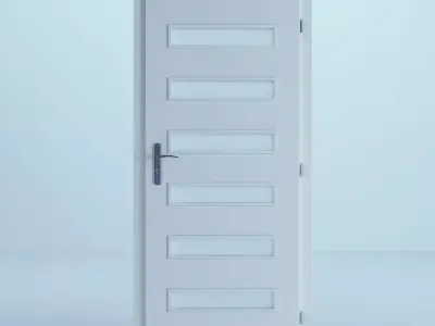 White Door 57 3D model