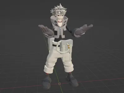 Rudo Surebrec -  Gachiakuta 3D model