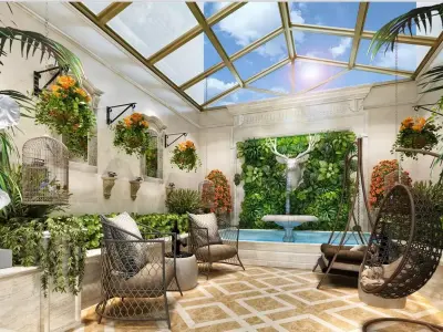 Garden  3D model